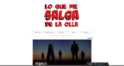 Desktop Screenshot of loquemesalgadelaolla.com